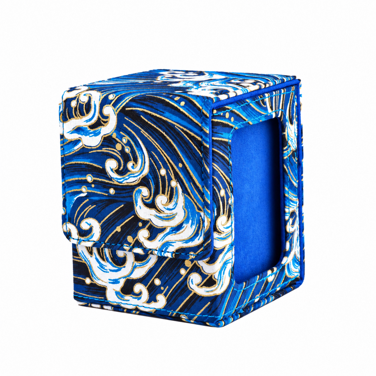 Wave Ukiyoe Deck Box on a clean white background.