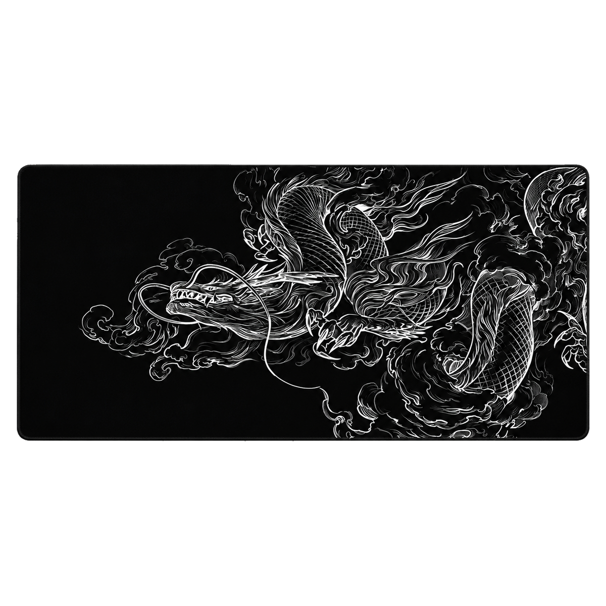 Ryū Deskmat — White design